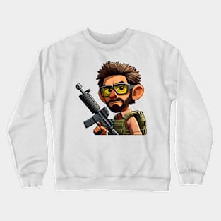 Tactical Man Crewneck Sweatshirt